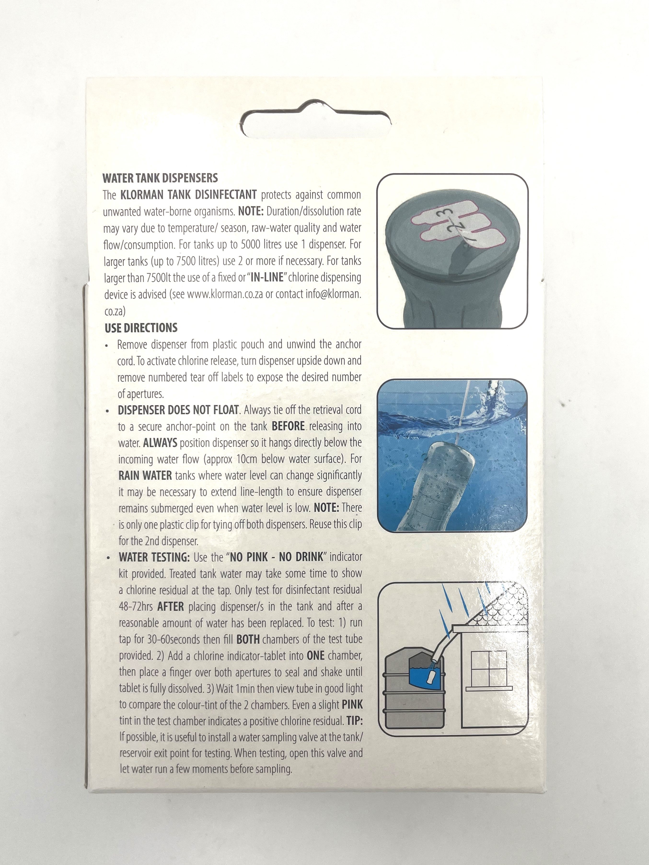Water Tank Disinfectant