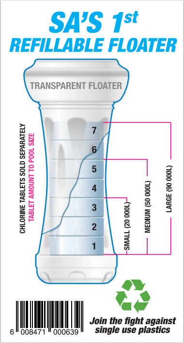 Refillable Chlorine Floater